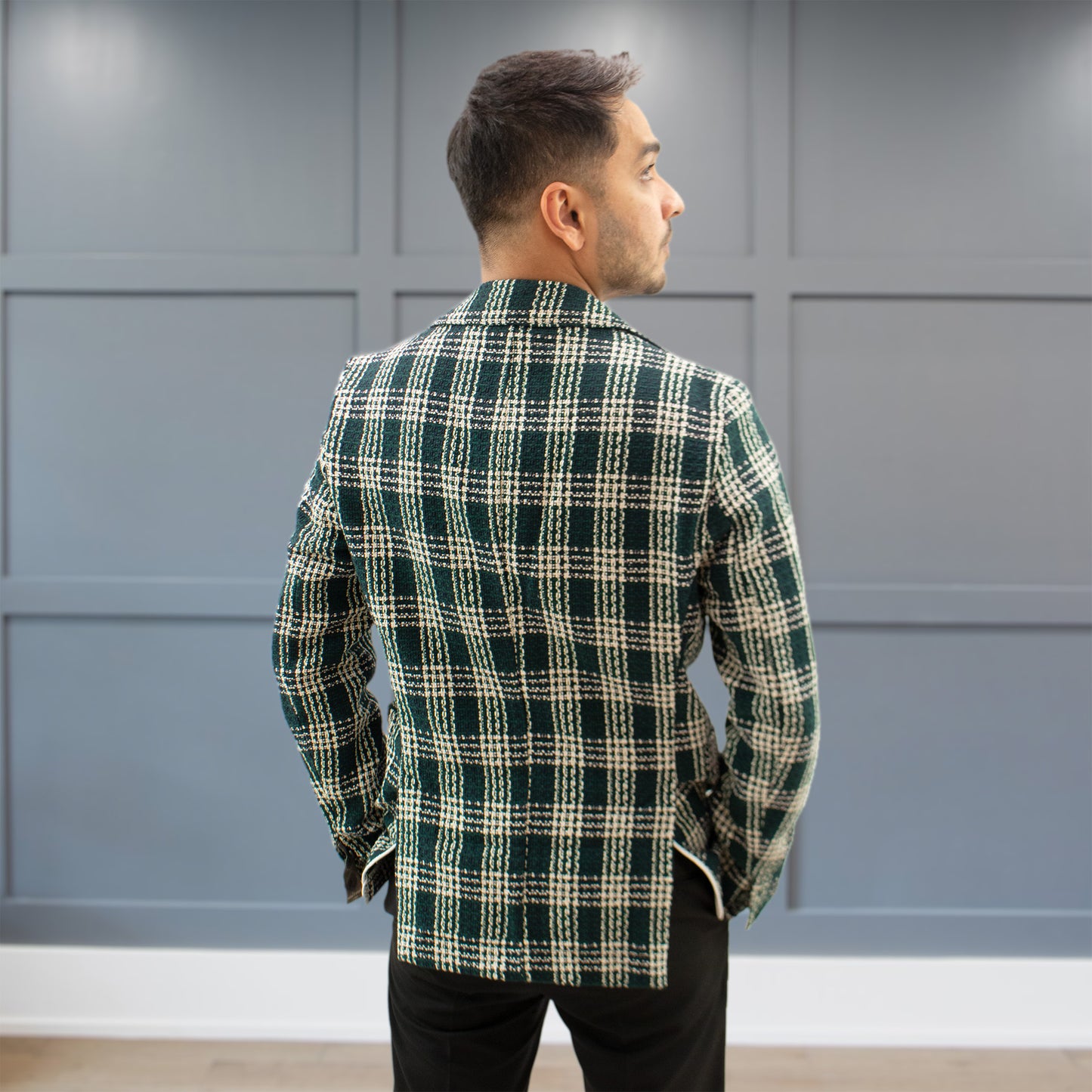 Efendi White Green - Slim Fit