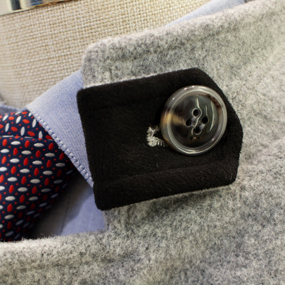 Efendi Grey Buttoned Top Coat