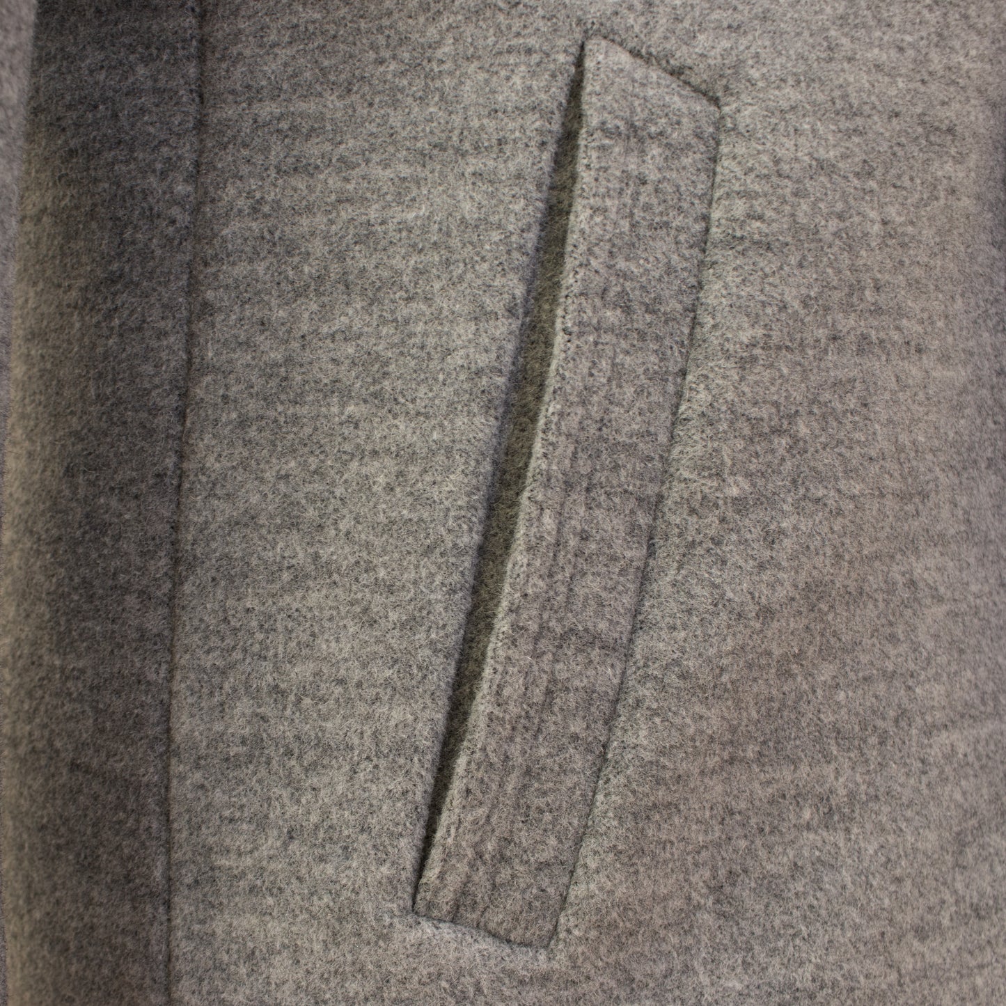 Efendi Grey Buttoned Top Coat