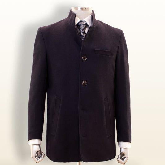 Efendi Maroon Top Coat