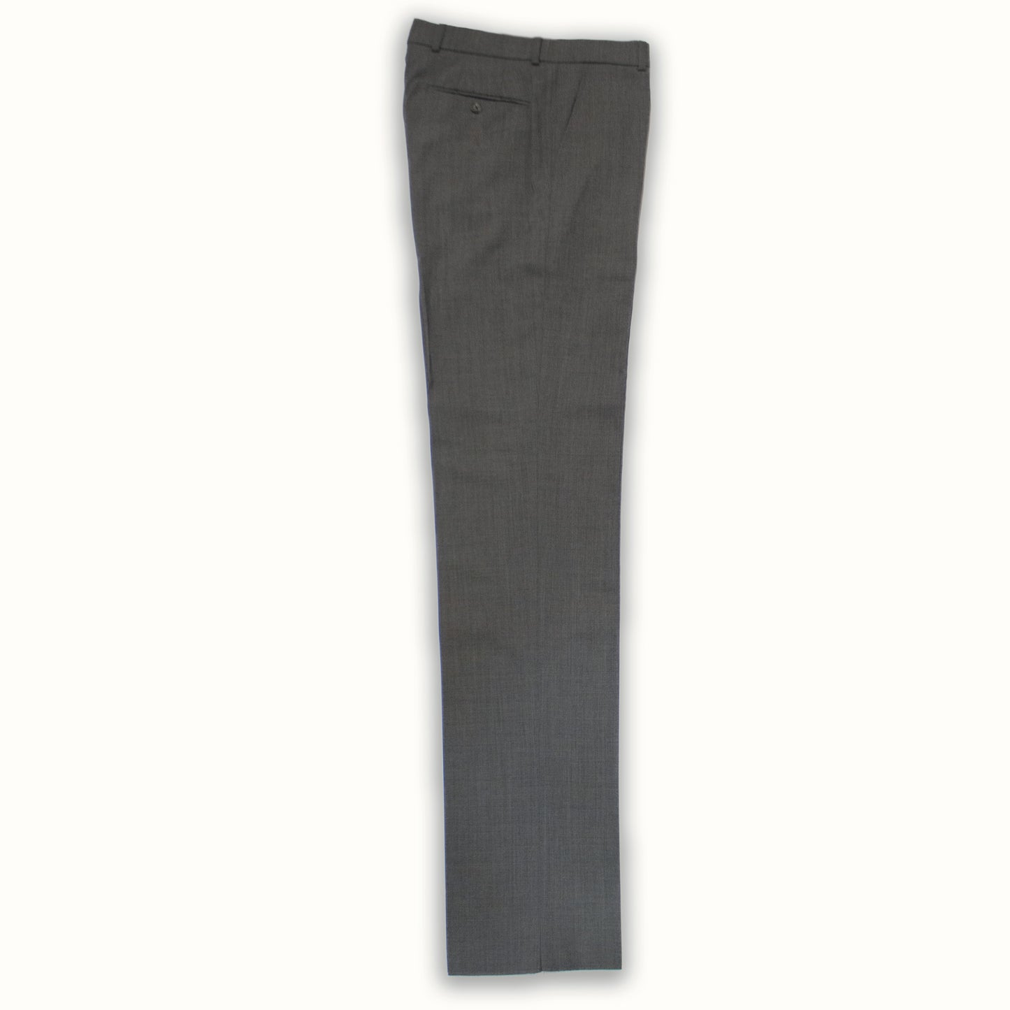 Slim Fit Solid Dark Grey Pants