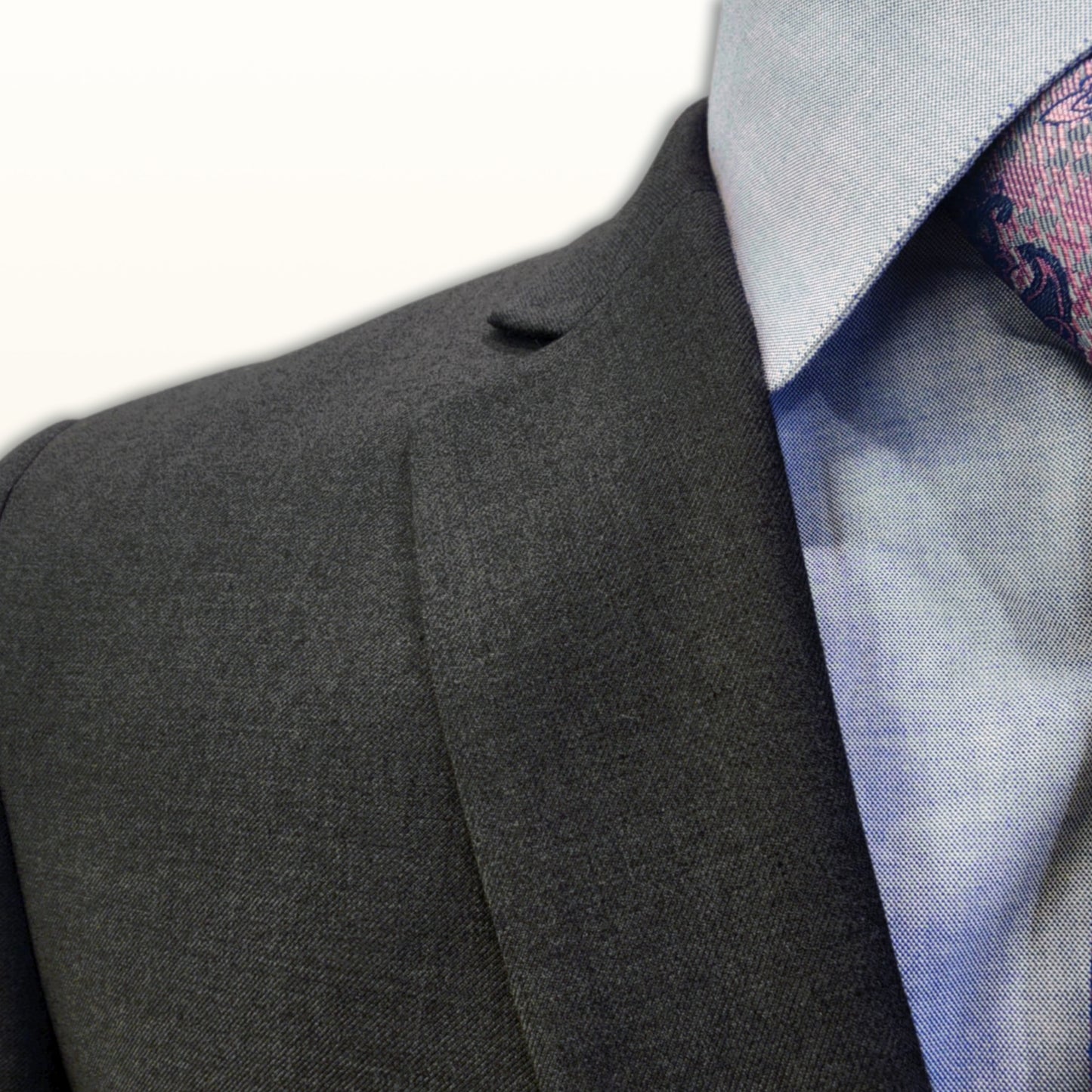 Giorgio Fiorelli Charcoal Grey - Slim Fit