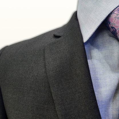 Giorgio Fiorelli Charcoal Grey - Slim Fit