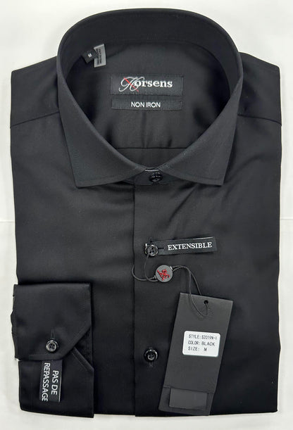 Black Lief Horsen No Iron Dress Shirt