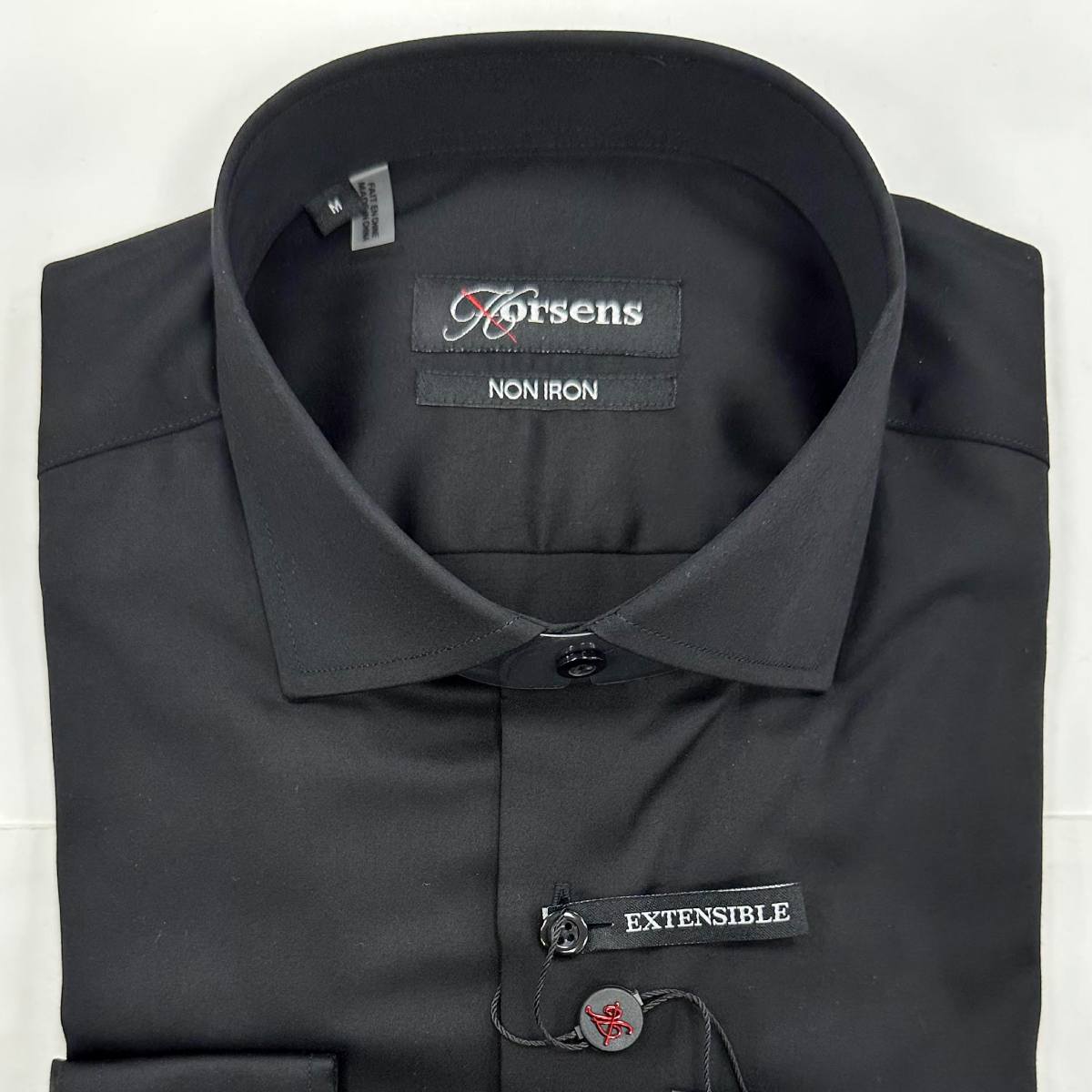 Black Lief Horsen No Iron Dress Shirt