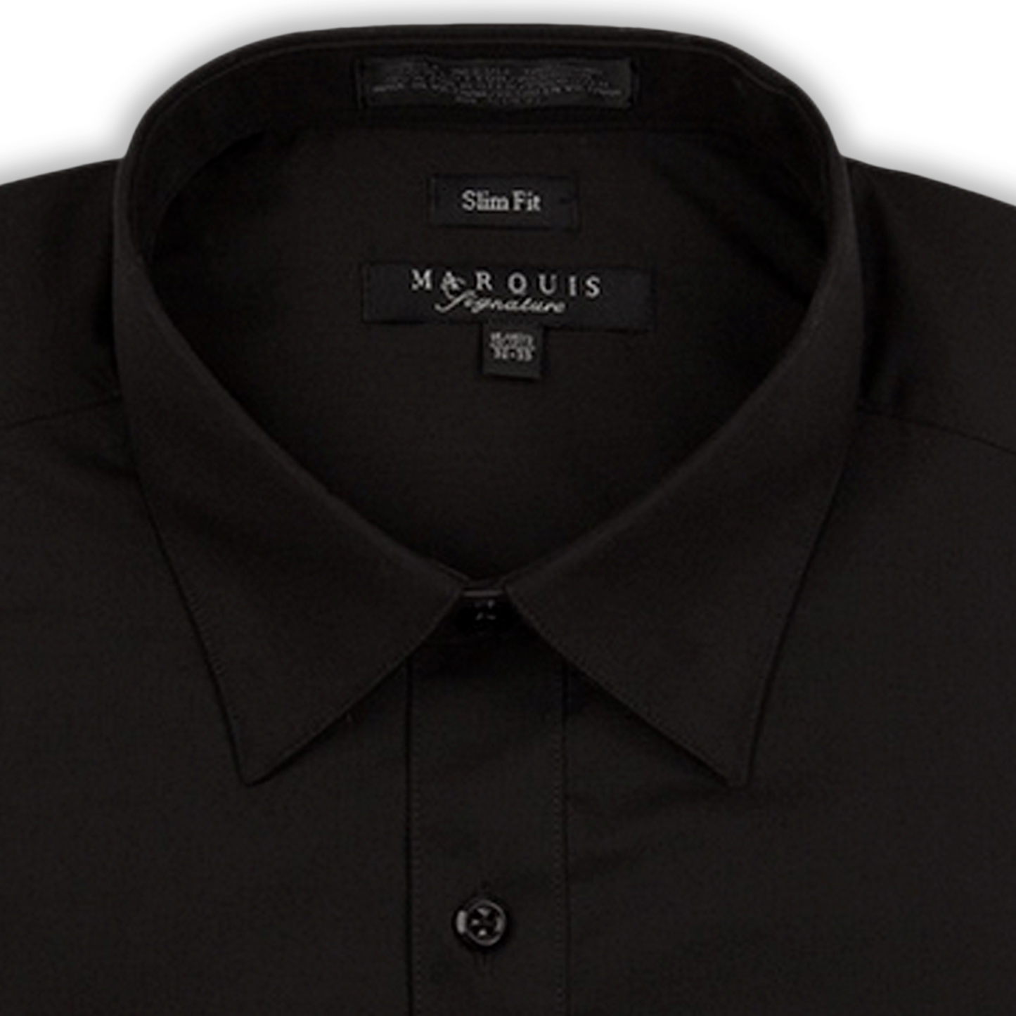 Chemise slim noire Marquis