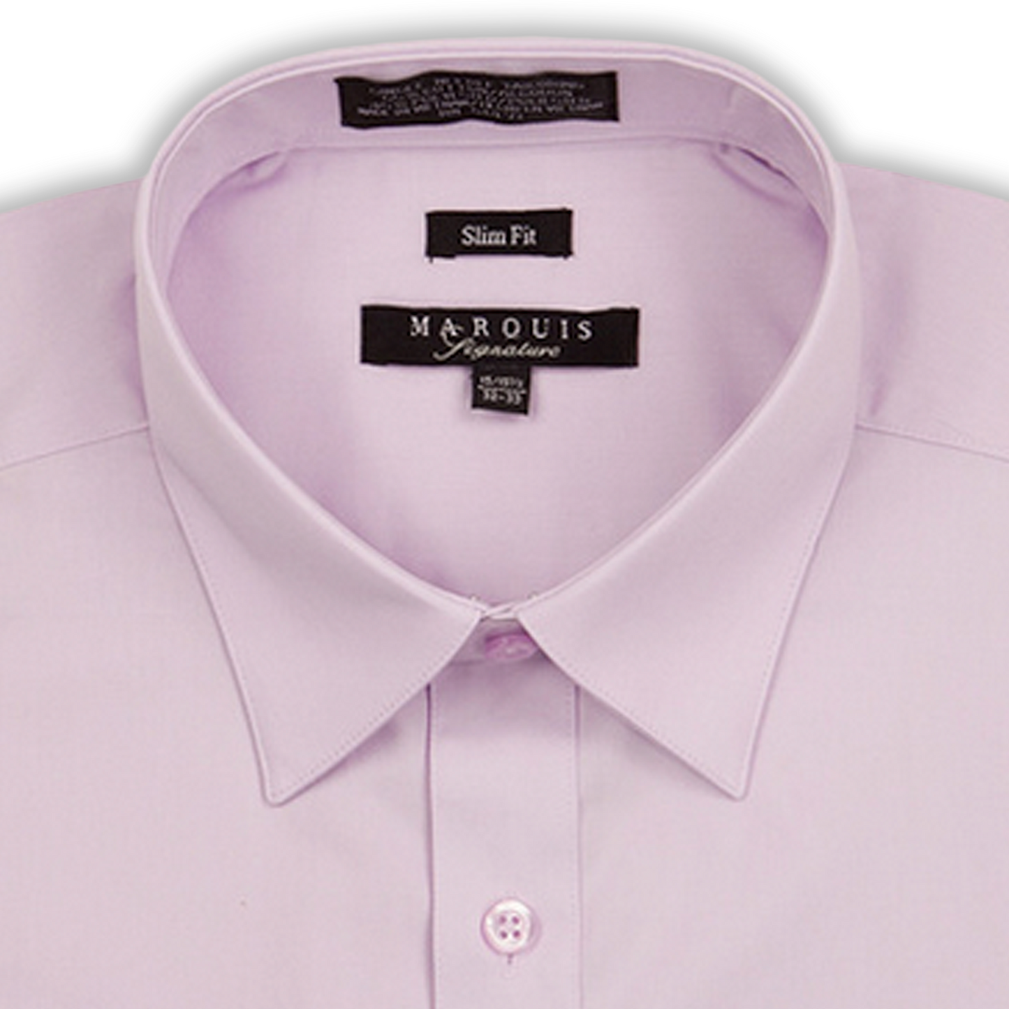 Chemise coupe slim lilas Marquis