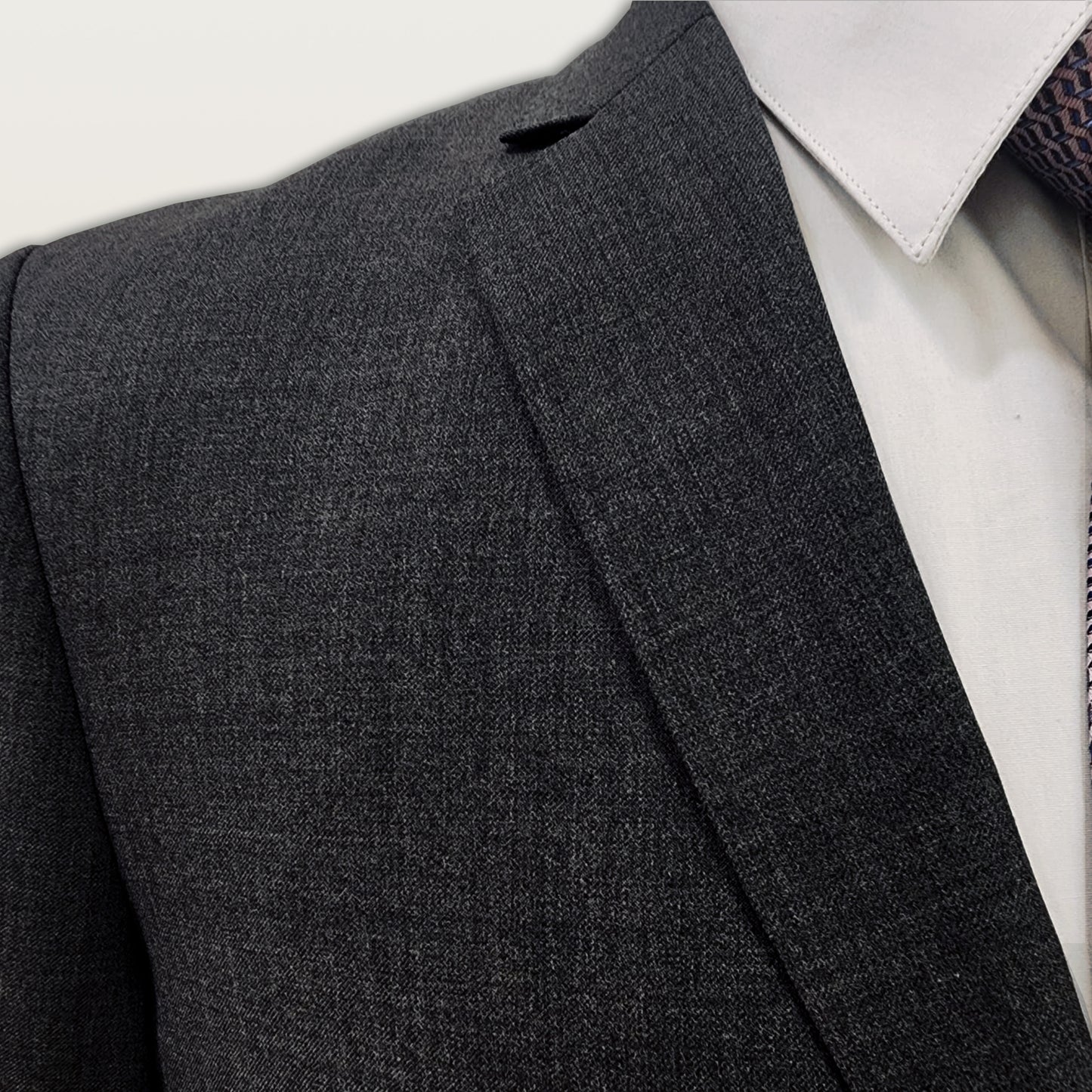 Mantoni Charcoal Grey - Slim Fit