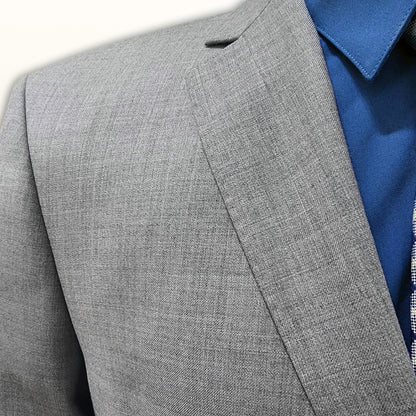 Mantoni Gris Clair - Coupe Slim