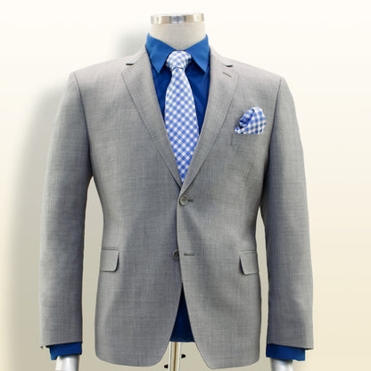 Mantoni Gris Clair - Coupe Slim
