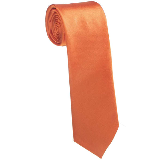 Cravate en Microfibre - Orange