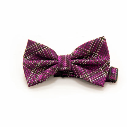 Purple Bow Tie - Printed