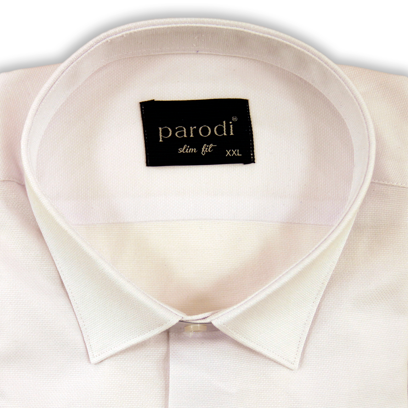 White Slim Fit Formal Shirt