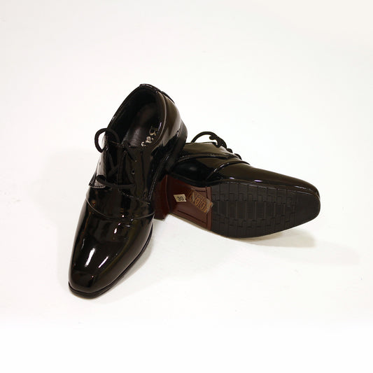 Bajing Boys Lace-Up Blk