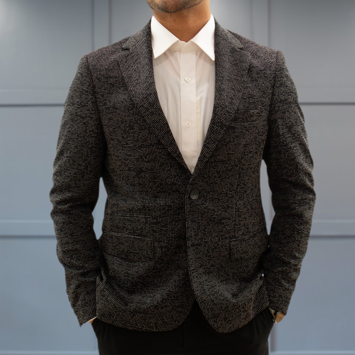 Sergio Black/White - Slim Fit