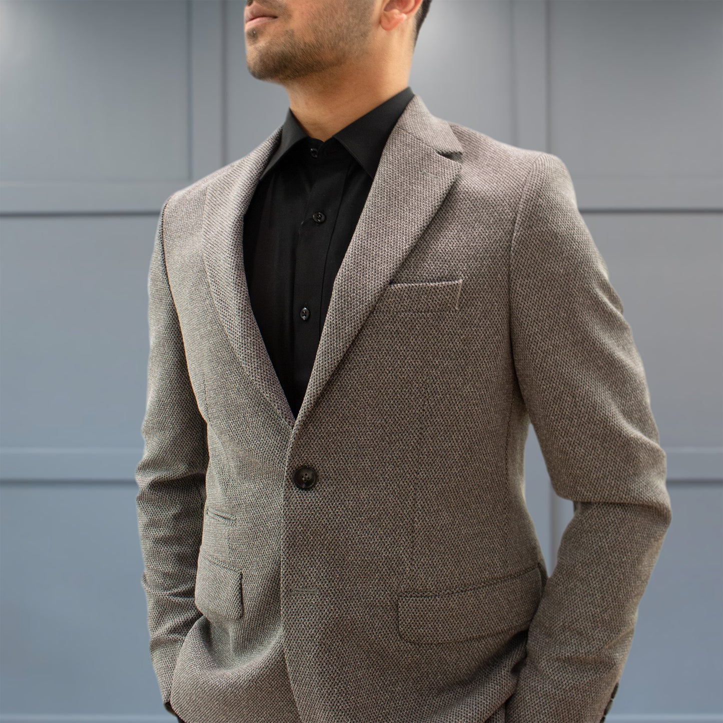 Sergio White/Black - Slim Fit