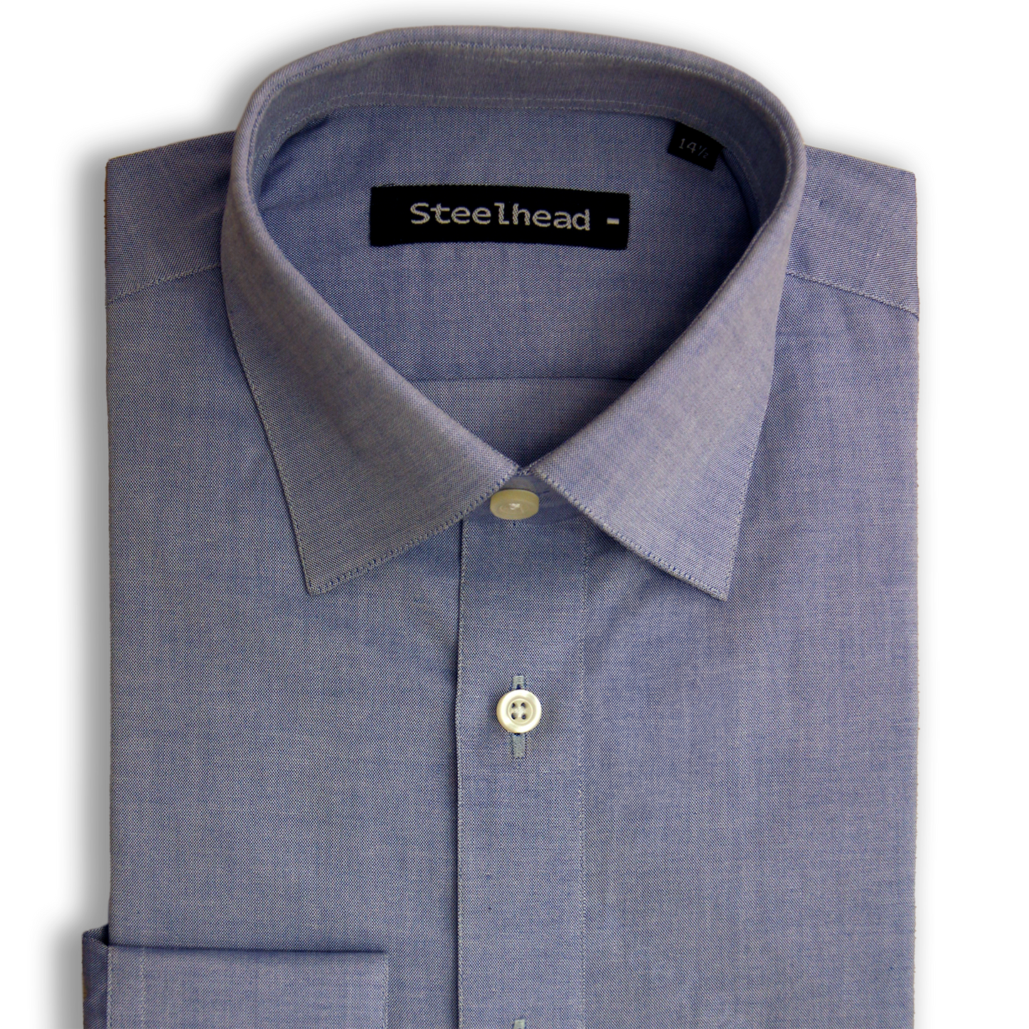 Chemise habillée bleue coupe moderne
