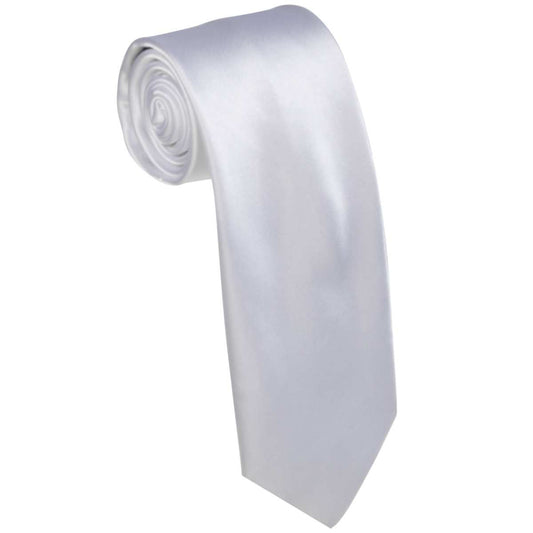 Cravate en Microfibre - Blanc