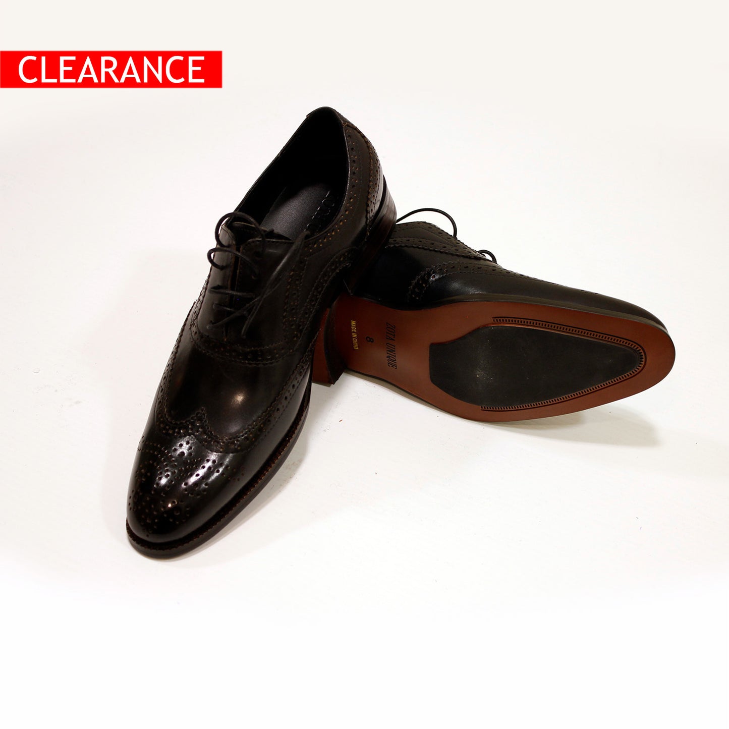 Zota Unique Oxford Richelieu Noir