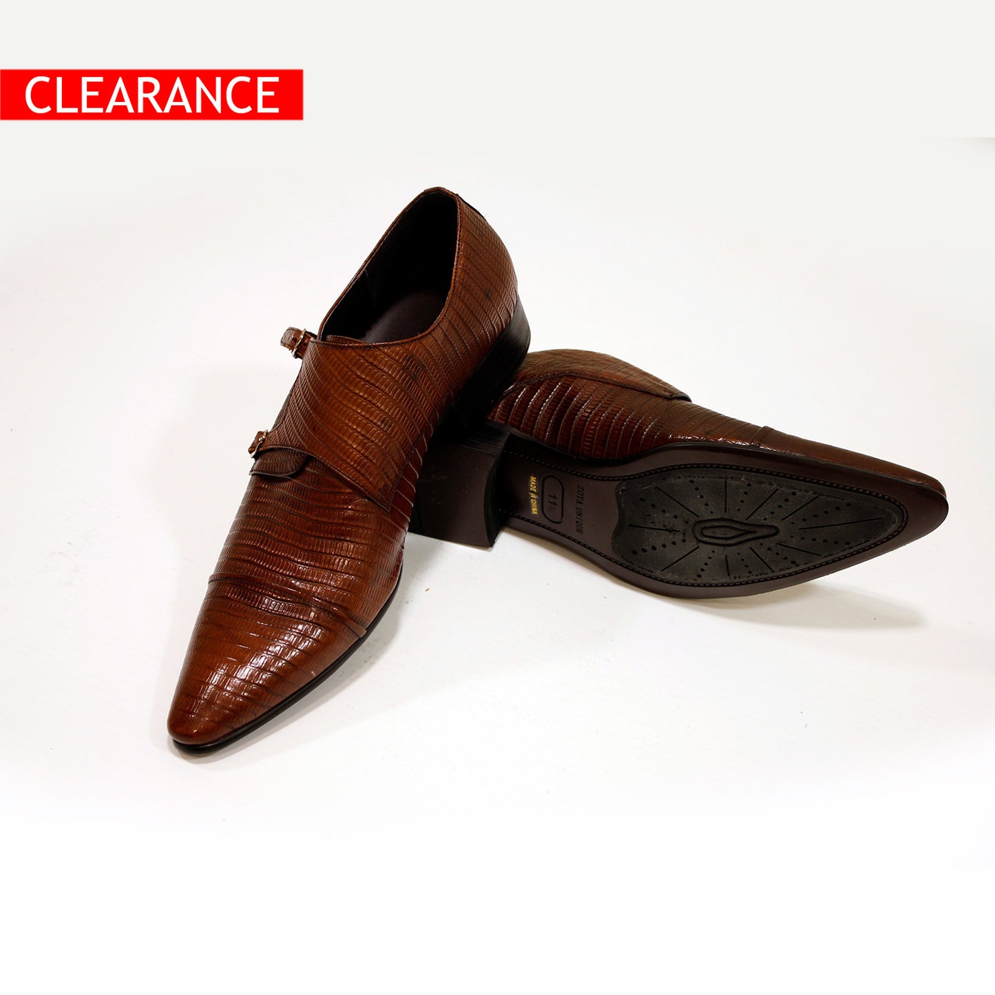 Mocassins à sangle de moine uniques Zota