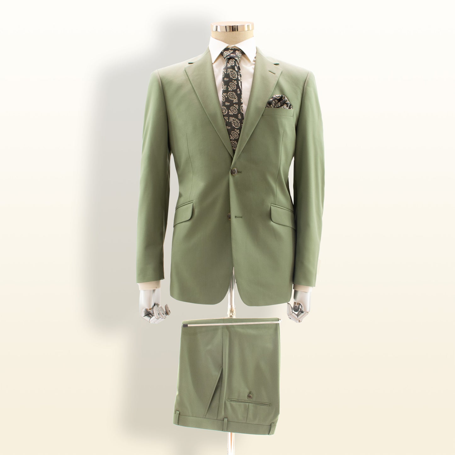 Renoir Light Green - Slim Fit